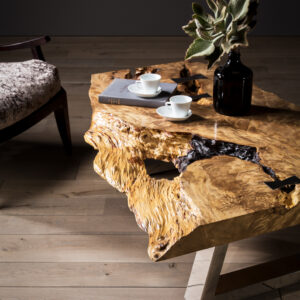 Cypress Slab Dining Table